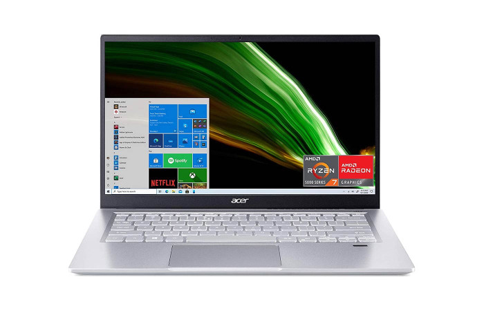 Acer Swift 3 (AMD Ryzen 7 - 5700U Processor | 8GB RAM | 512GB SSD | AMD Radeon Vega 8 Graphics | 14" FHD Display) 