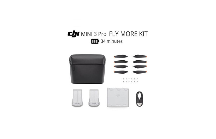 DJI Mini 3 Pro Drone's Fly More Kit