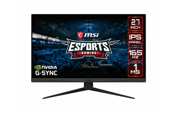 MSI Optix G273 27" IPS Panel Gaming Monitor | 165Hz Refresh Rate | NVIDIA G-SYNC Compatible | 178° Viewing Angle 