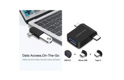 UGREEN Micro USB + USB-C to USB 3.0 OTG Adapter
