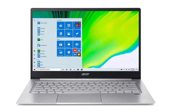 Acer-Swift-3-Intel-i5-11gen-processor-16GB-RAM-512-SSD-Intel-Integrated Iris Xe-14-inch-Win-10-price-nepal