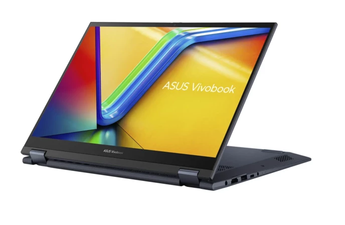  ASUS Vivobook S 14 Flip Oled TP3402-lZ26W 2023 (Intel Core i7-12700H Processor | 16GB RAM | 1TB SSD | Intel Iris Xe | WUXGA 14" | 2-in-1 |  Active Stylus |Backlit KB | Magic NumPad)