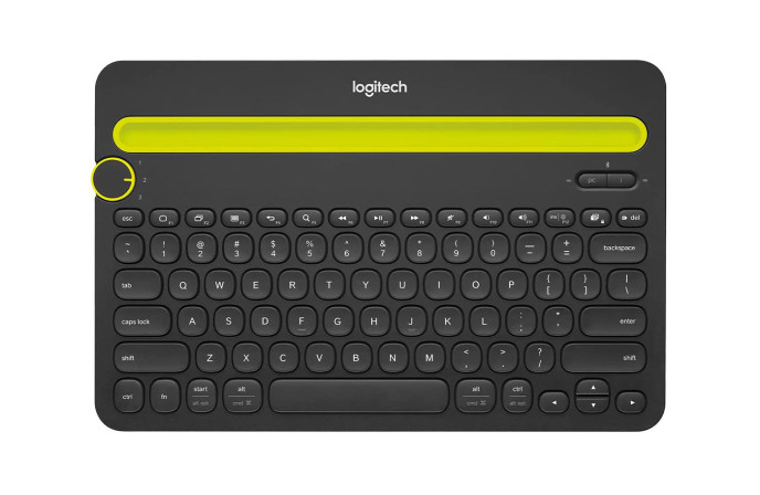 Logitech K480 Multidevice Keyboard Black US (920-006380)