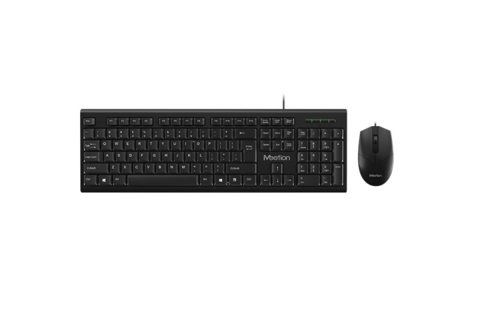 Meetion PC Computer Keyboard and Mouse Combo C100