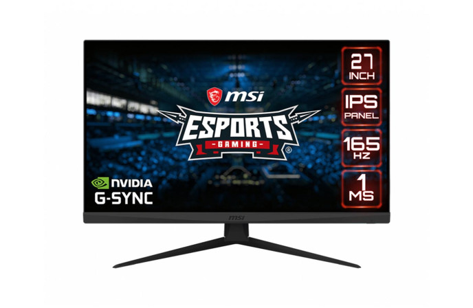 MSI Optix G273 27" IPS Panel Gaming Monitor | 165Hz Refresh Rate | NVIDIA G-SYNC Compatible | 178° Viewing Angle 