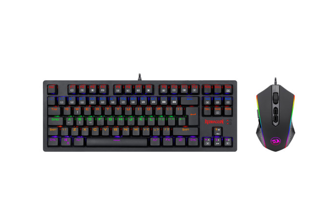 Redragon S113 Gaming Keyboard & Mouse Combo | Brown Switch