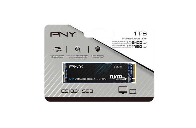 PNY CS1031 M.2 2280 NVMe Gen3x4 1TB SSD Storage