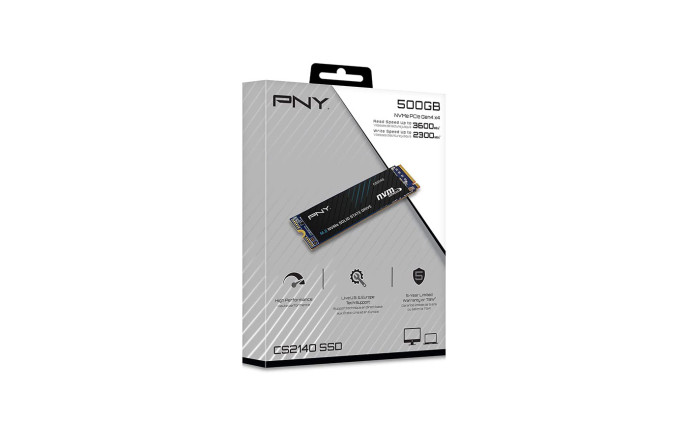 PNY CS2140 M.2 NVMe Gen4 500 GB SSD Storage