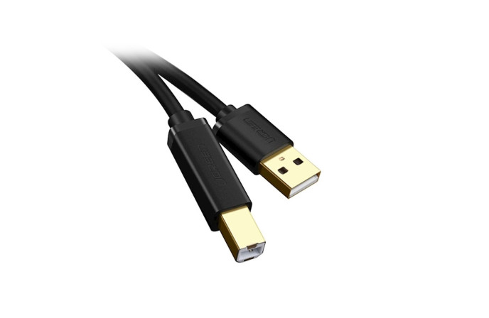 UGREEN USB A 2.0 to USB B gold-plated print cable (3 Meter)