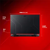 width, weight, and length of the Acer Nitro 5 12th Gen Laptop