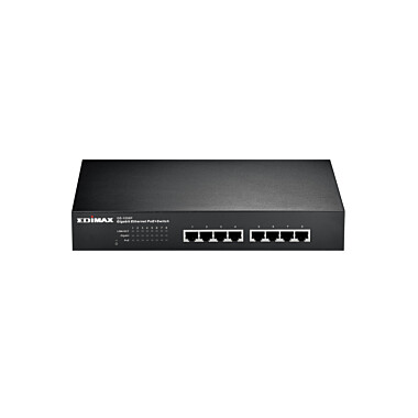 Edimax ES 1008P v2 8-Port Fast Ethernet PoE Switch (150W) 802.3at