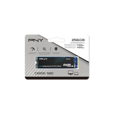 PNY CS1031 M.2 2280 NVMe Gen3x4 256 GB SSD Storage
