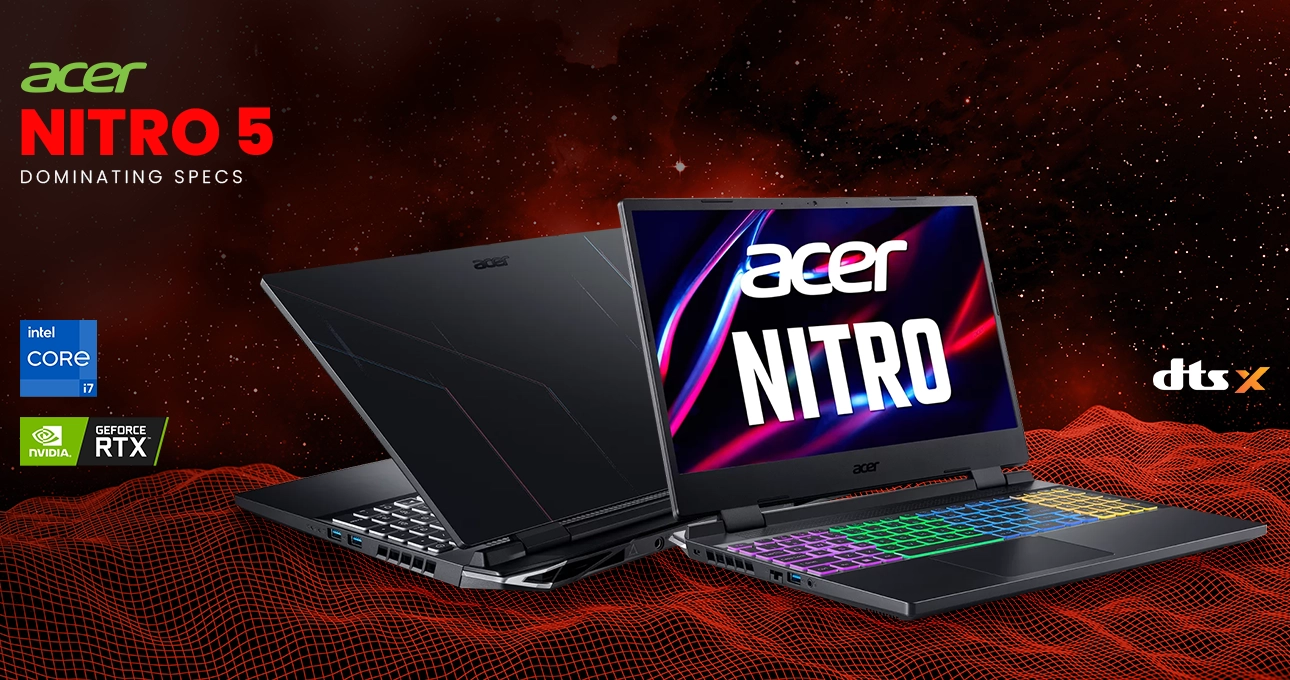 Acer Nitro 5 i7 12th Gen - Best Gaming Laptop Under 1.5 Lakh in Nepal