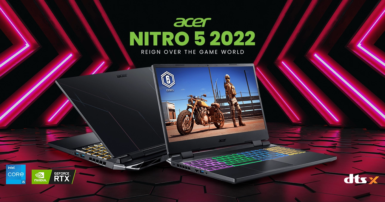 Acer Nitro 5 2022, Best Gaming Laptop Under 1.5 Lakh in Nepal